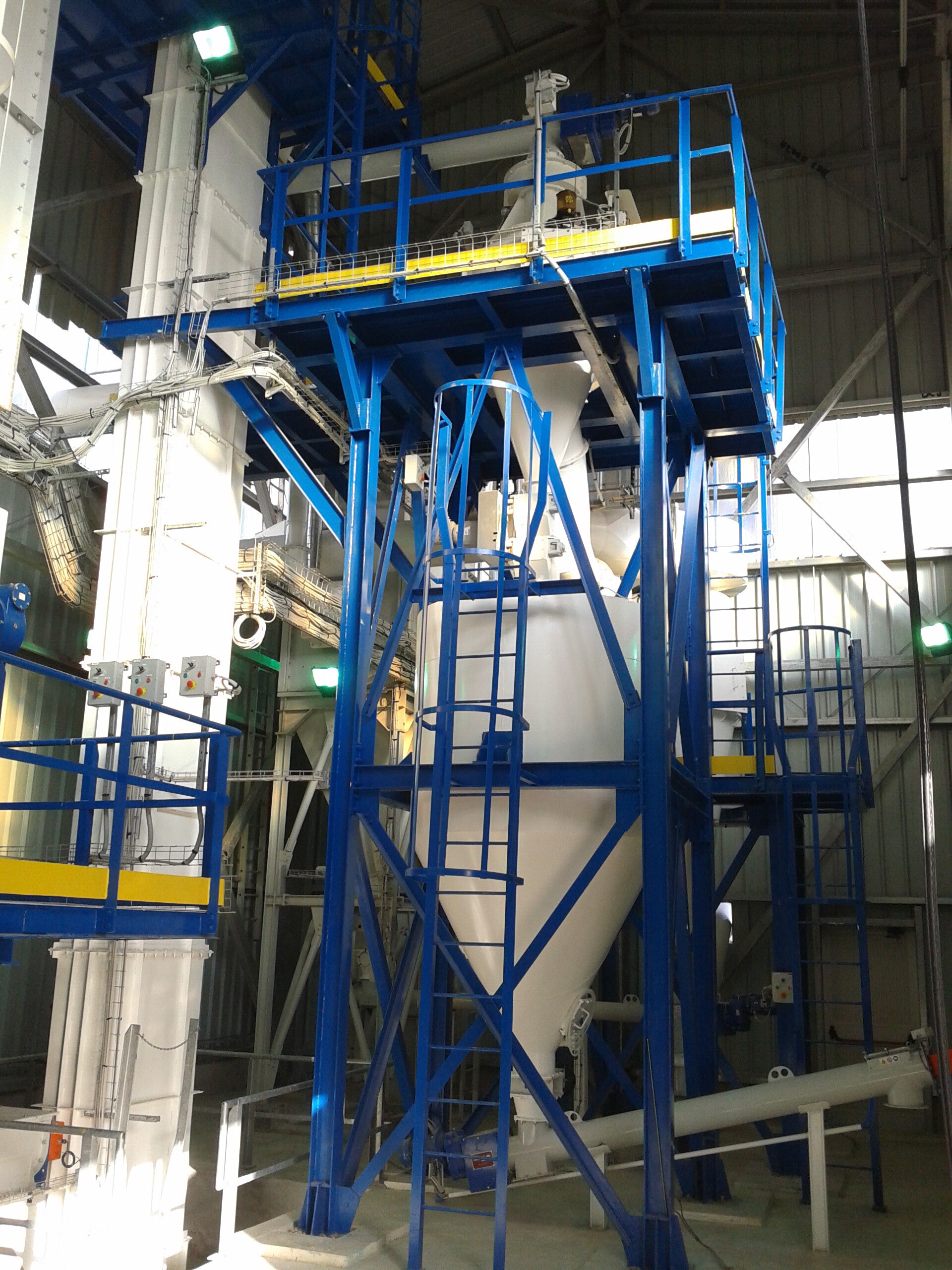 Three Stages Hydrated Lime Plant Making Machine Lime Hydrator
